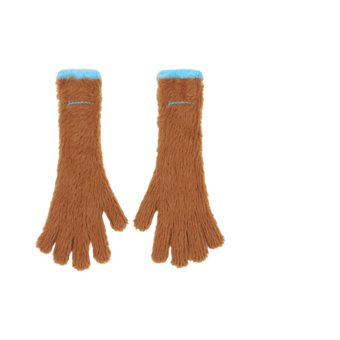 자크뮈스 레 강 네브 플러피 글러브 브라운(Jacquemus Les Gants Neve Fluffy Gloves Brown) - 1