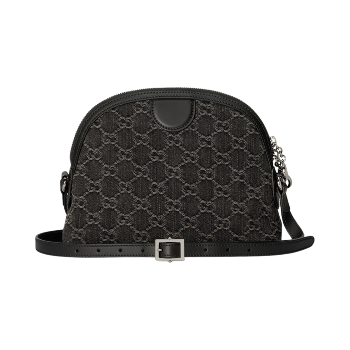구찌 오피디아 GG 스몰 숄더백 블랙 그레이 데님(Gucci Ophidia GG Small Shoulder Bag Black Grey Denim) - 2