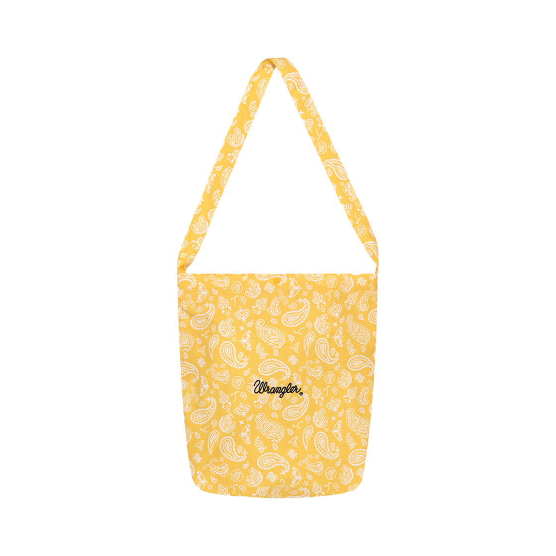 랭글러 라이트 페이즐리 숄더 에코백 옐로우(Wrangler Light Paisley Shoulder Eco Bag Yellow)