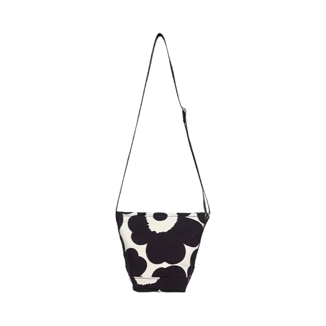 마리메꼬 일타넨 피에니 우니꼬 백 블랙 오프 화이트(Marimekko Itanen Pieni Unikko Bag Black Off White) - 3