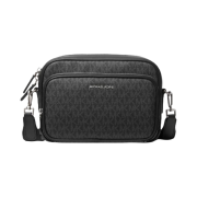 Michael Kors Hudson Logo Crossbody Bag Black