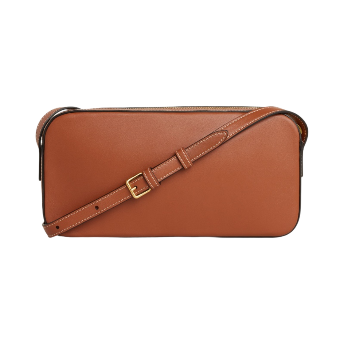 셀린느 카프스킨 카메라 숄더백 레더 트리옹프 탄(Celine Camera Shoulder Bag Cuir Triomphe in Calfskin Tan) - 3