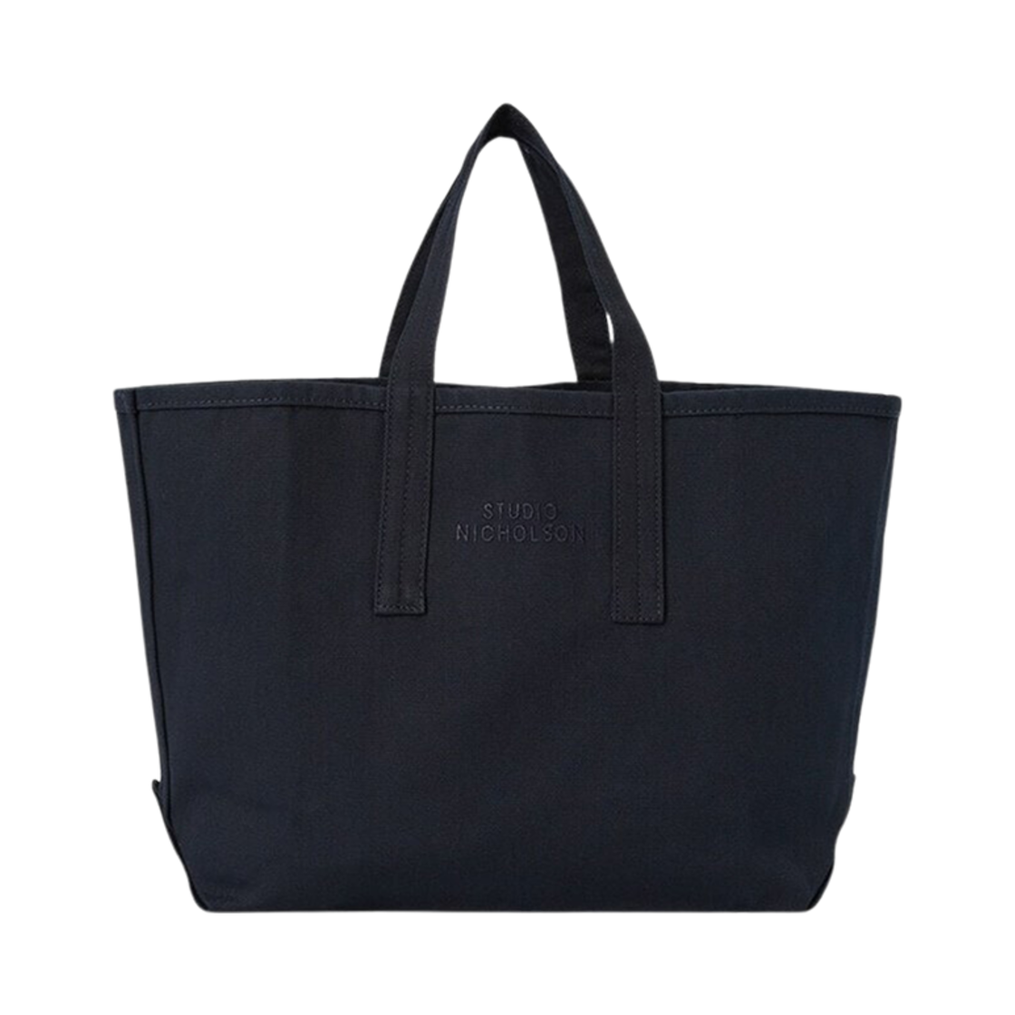 스튜디오 니콜슨 스몰 토트백 다크이스트 네이비(Studio Nicholson Small Tote Bag Darkest Navy)
