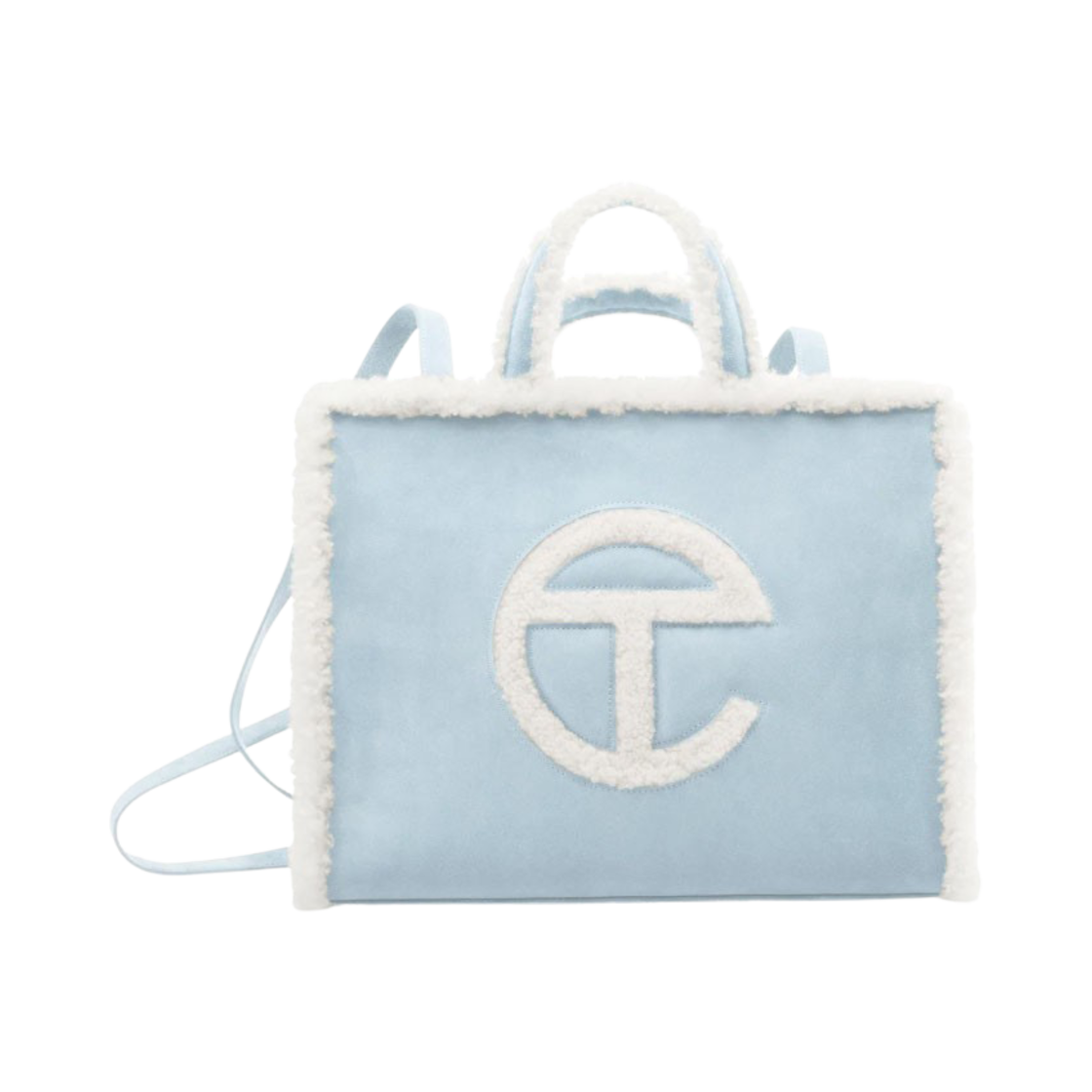 텔파 x 어그 미디움 쇼핑백 블루(Telfar x UGG Medium Shopping Bag Blue) - 1