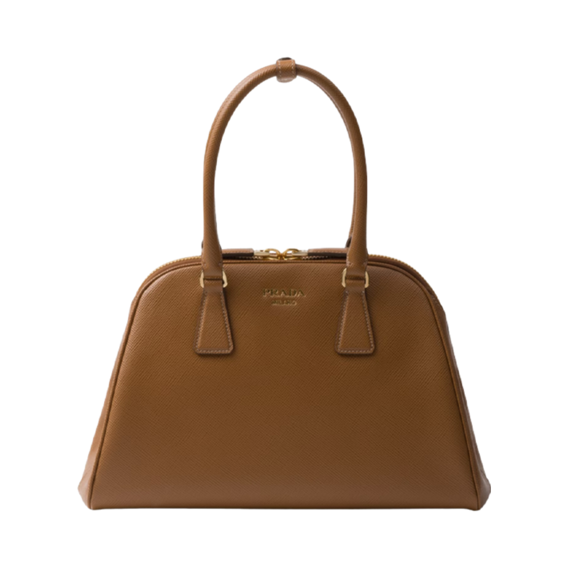 1BG537-2A4A-F03BH Prada Medium Saffiano Leather Bag Caramel