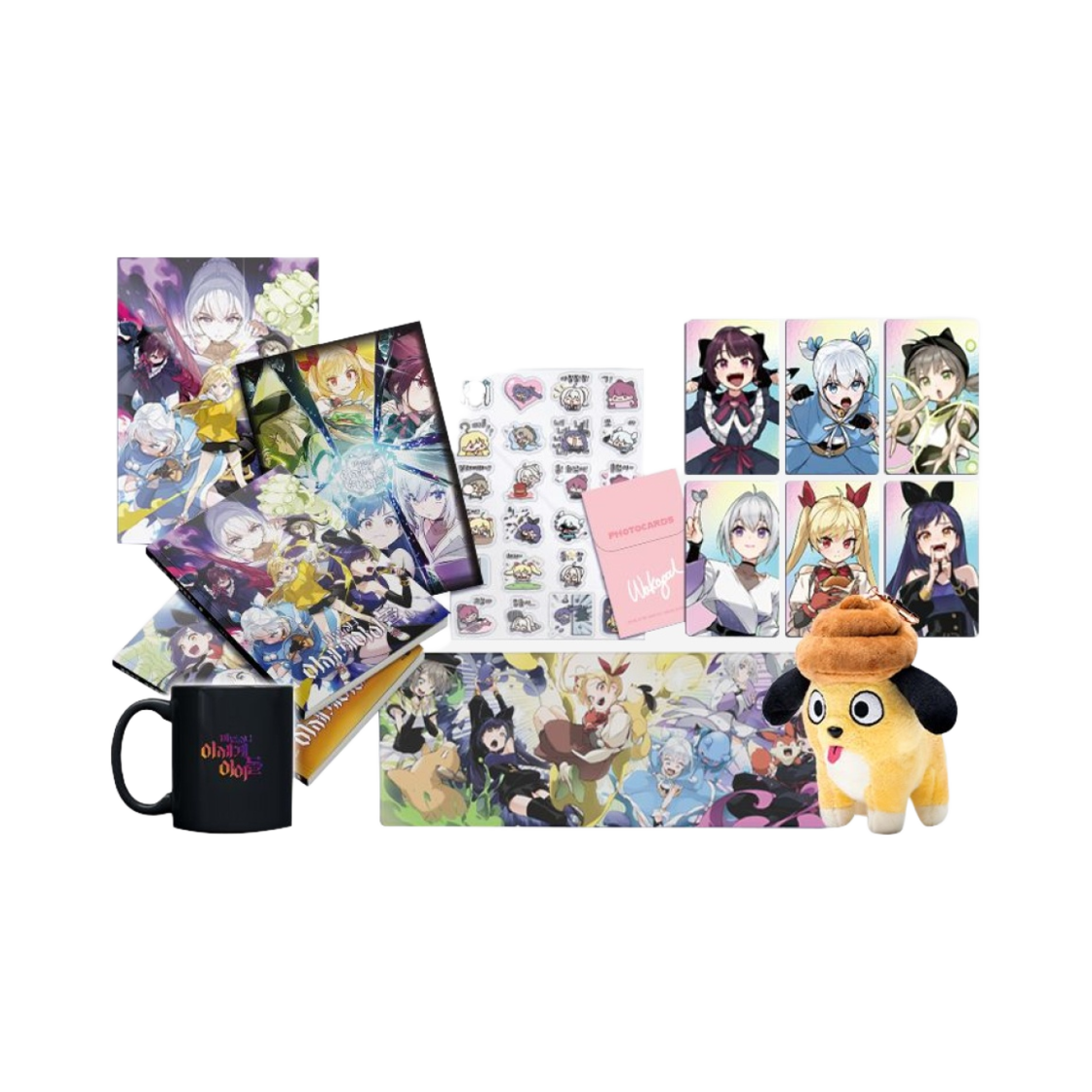 - Woowakgood Magical Girl Isegye Idol Bias Set