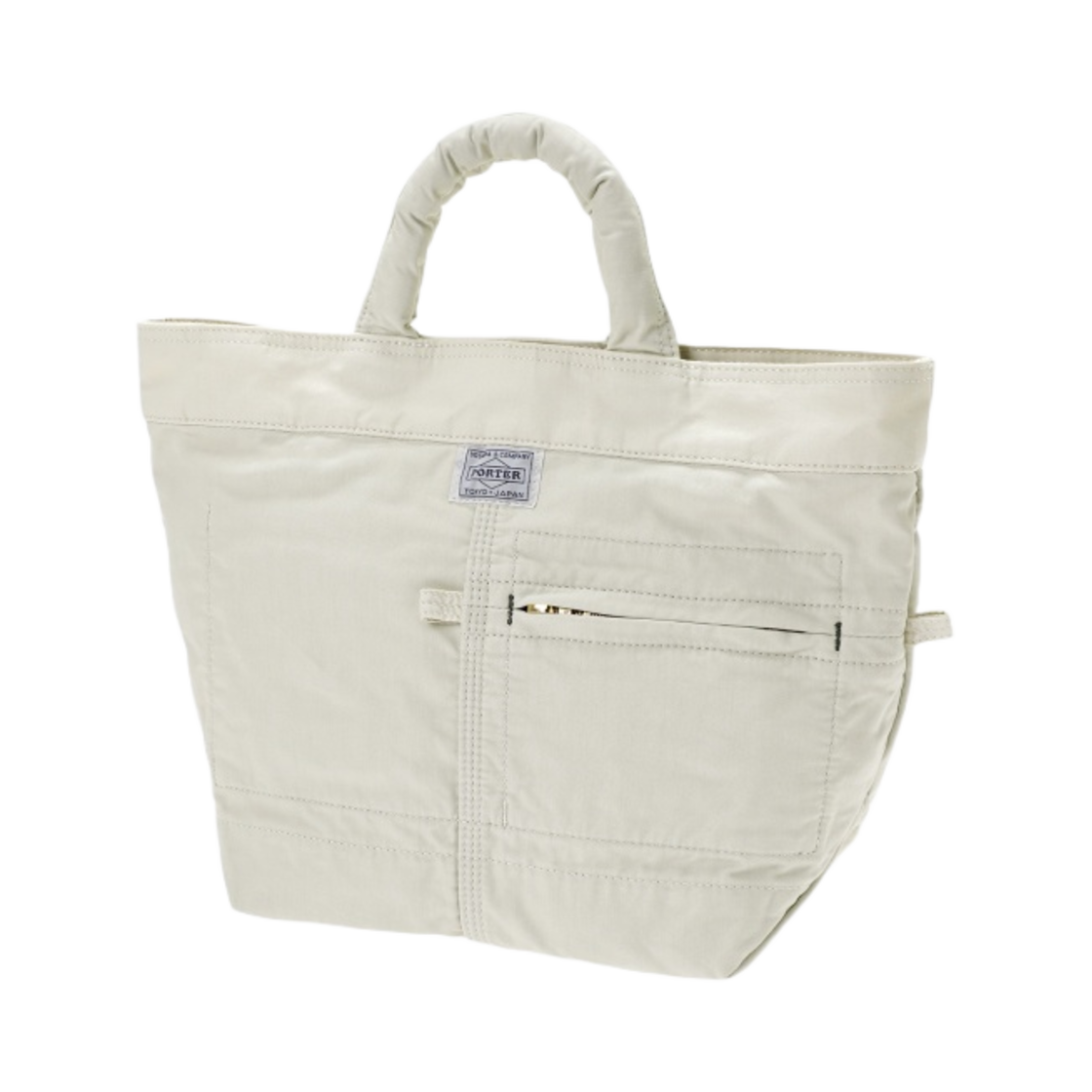 포터 마일 미니 토트백 화이트(Porter Mile Mini Tote Bag White)