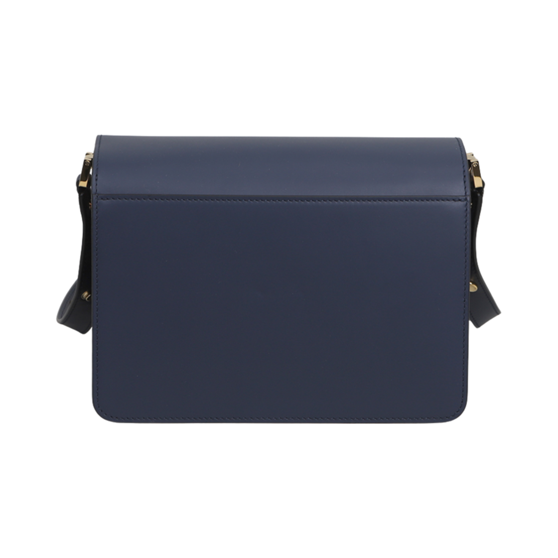 마르니 카프스킨 미디움 트렁크백 네이비(Marni Calfskin Medium Trunk Bag Navy) - 2
