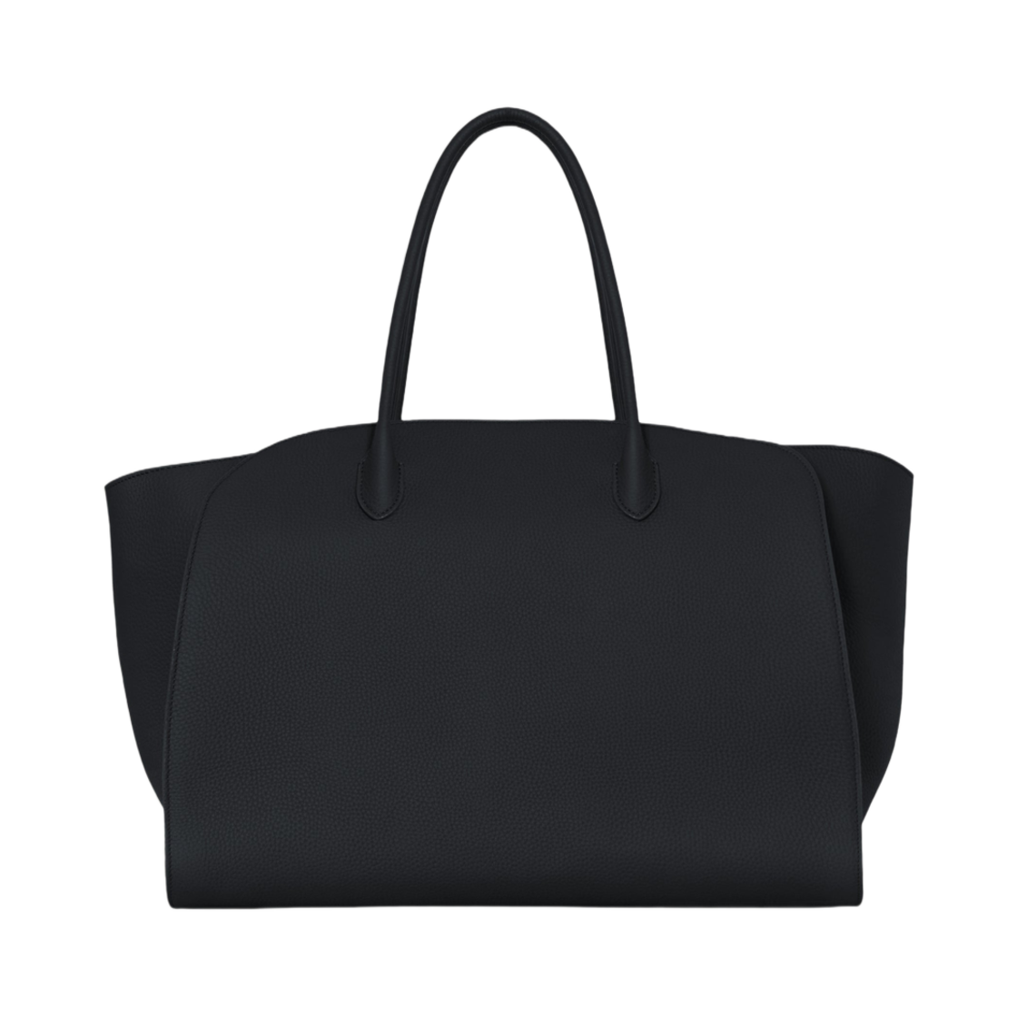 더 로우 말로 17 백 레더 블랙(The Row Marlo 17 Bag in Leather Black) - 1