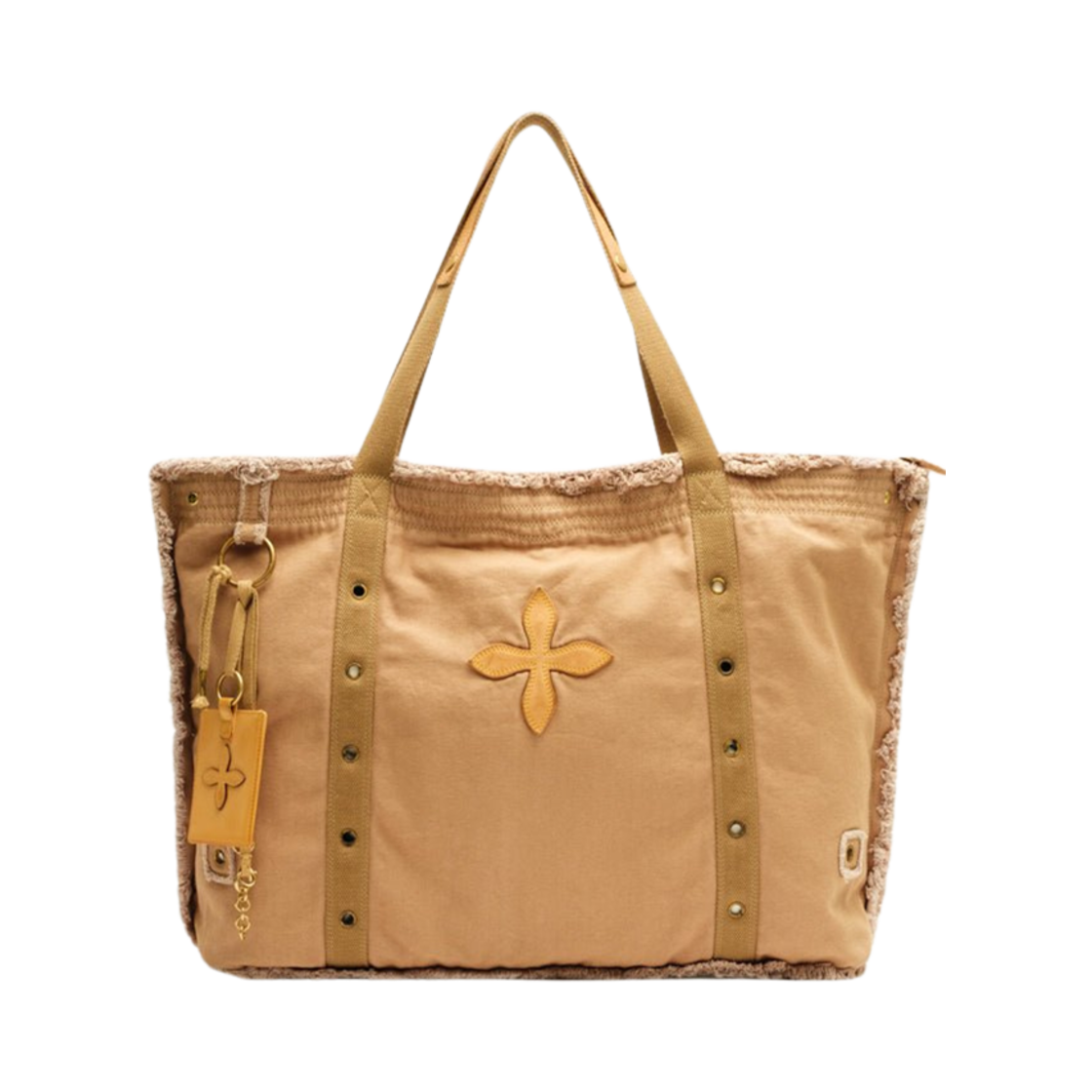에스엠에프케이 컴퍼스 어드벤처 익스트라 라지 토트백 위트(SMFK Compass Adventure Extra Large Tote Bag Wheat)