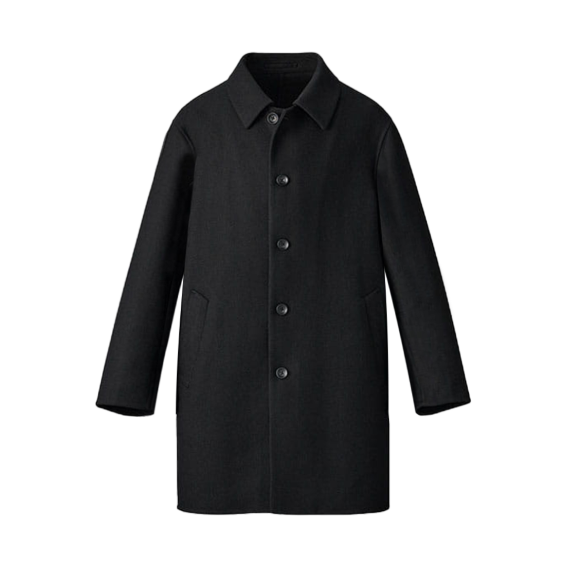 유니클로 C 더블 페이스 코트 블랙 - KR(Uniqlo C Double Face Coat Black - KR) - 1