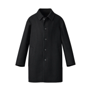 Uniqlo C Double Face Coat Black - KR