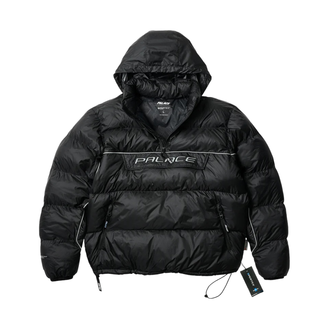 팔라스 퍼텍스 P90 푸파 자켓 블랙 - 23SS(Palace Pertex P90 Puffa Jacket Black - 23SS) - 3