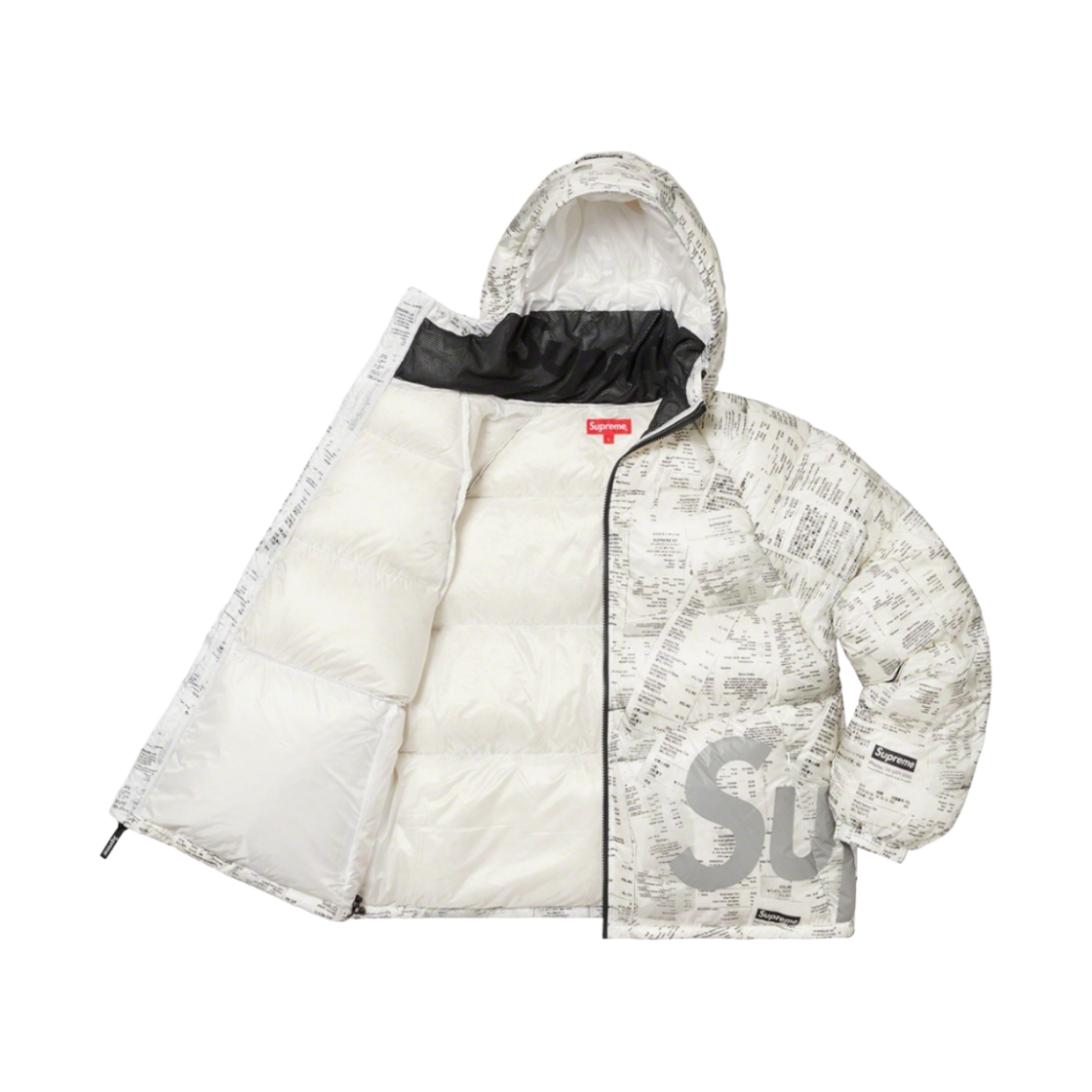 슈프림 후드 다운 자켓 리시트 - 20FW(Supreme Hooded Down Jacket Receipts - 20FW) - 2