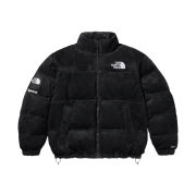 Supreme x The North Face Suede Nuptse Jacket Black - 23FW