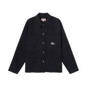 Stussy Canvas Chore Jacket Black