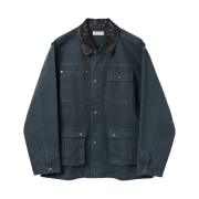 Millo Archive Vintage Karma Work Jacket Cement Blue