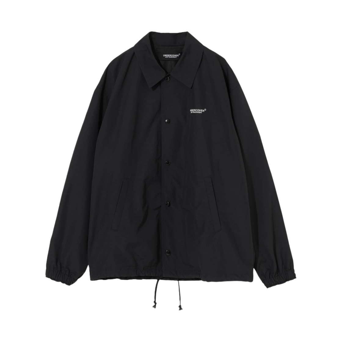 UB0D4201 Undercover Nylon Coach Jacket Black