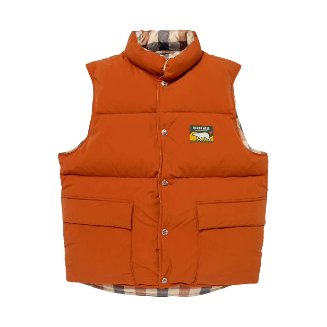 【美品】HUMANMADE PADDED VEST ジャケット 휴먼 메이드 리버시블 다운 베스트 네이비 | Human Made | KREAM