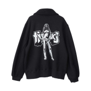 (W) Hysteric Glamour Bad Ass Mama Jumper Black