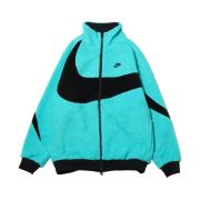 Nike Big Swoosh Full Zip Jacket Hyper Jade Black
