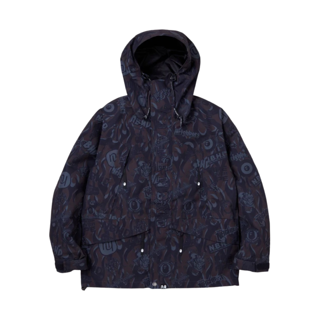베이프 x 네이버후드 스노우보드 자켓 블랙(BAPE x Neighborhood Snowboard Jacket Black) - 1
