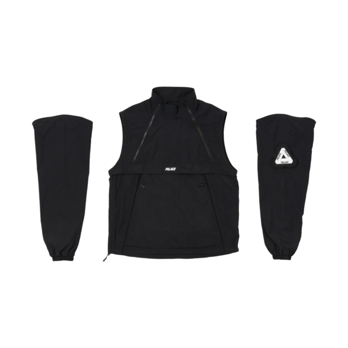 팔라스 집 오프 질레 자켓 블랙 - 22SS(Palace Zip Off Gilet Jacket Black - 22SS) - 5