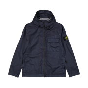 Stone Island 40223 Membrana 3L TC Garment Dyed Hooded Jacket Avio Blue - 22S