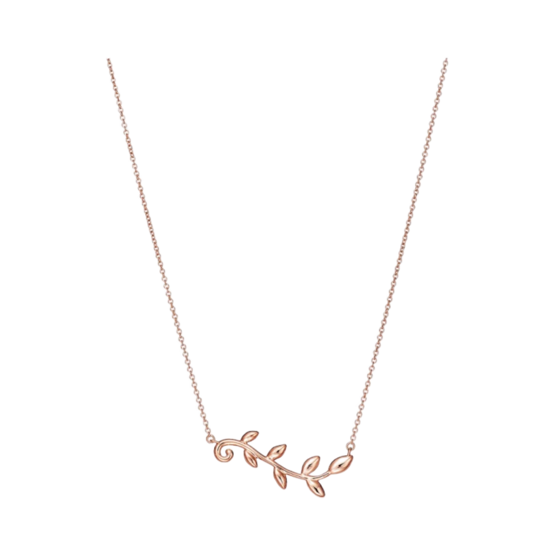 티파니 앤 코 팔로마 피카소 올리브 리프 바인 펜던트 로즈 골드(Tiffany & Co. Paloma Picasso Olive Leaf Vine Pendant Rose Gold) - 1