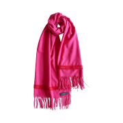 Saenginstudios Angora Line Knit Muffler Pink