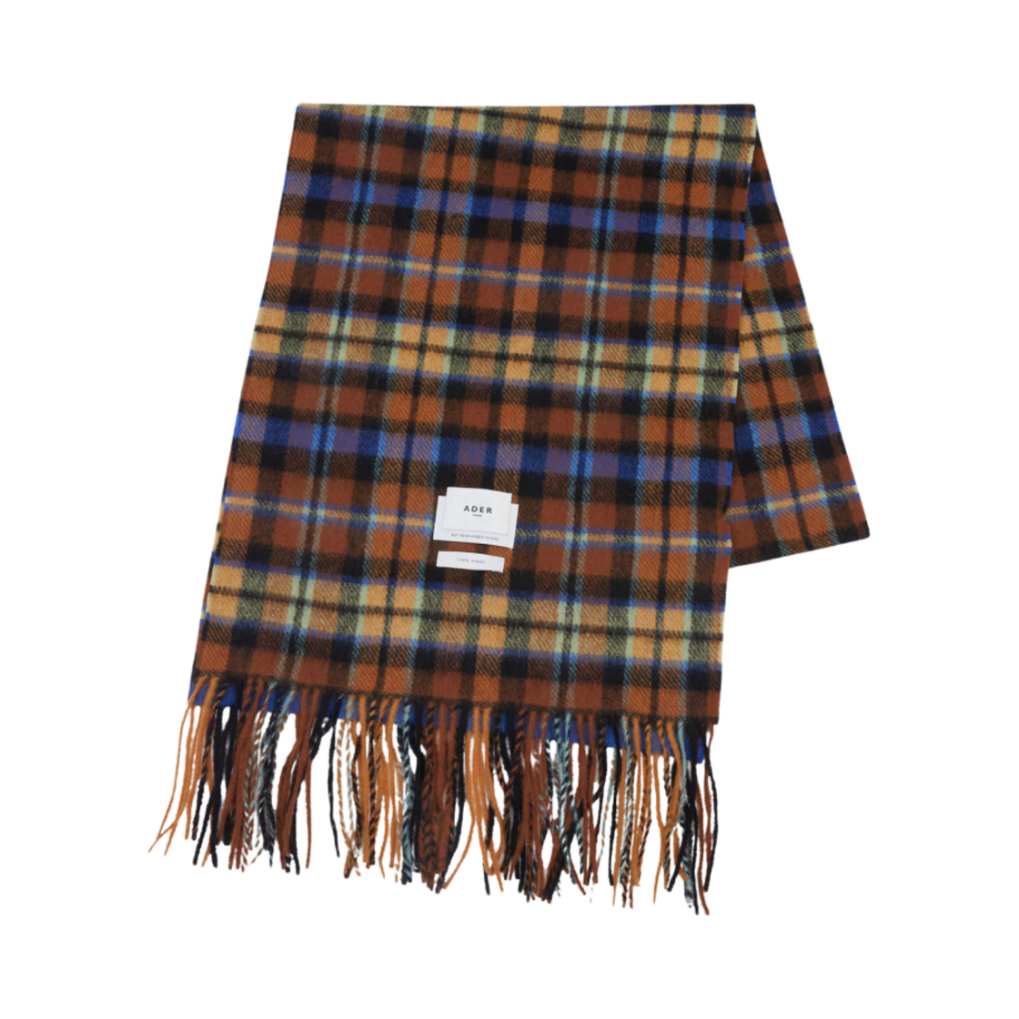 아더에러 레빈트 플레이드 머플러 브라운(Ader Error Revint Plaid Muffler Brown)