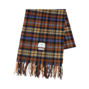 Ader Error Revint Plaid Muffler Brown