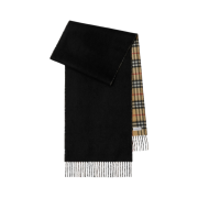 Burberry Check Cashmere Reversible Muffler Archive