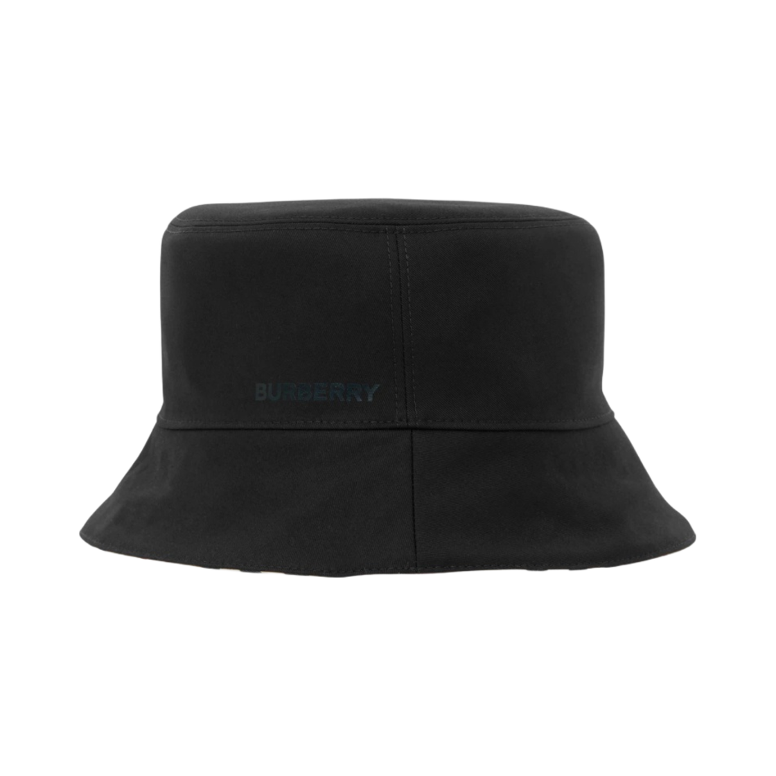 버버리 리버시블 아이콘 스트라이프 코튼 버킷햇 아카이브 베이지 블랙(Burberry Reversible Icon Stripe Cotton Bucket Hat Archive Beige Black) - 2