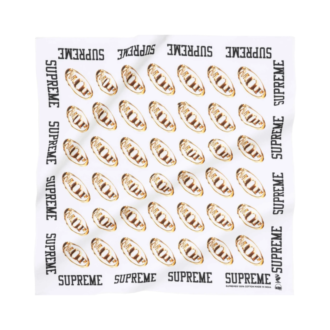 슈프림 x M.O.P. 반다나 블랙 - 24FW | Supreme | KREAM