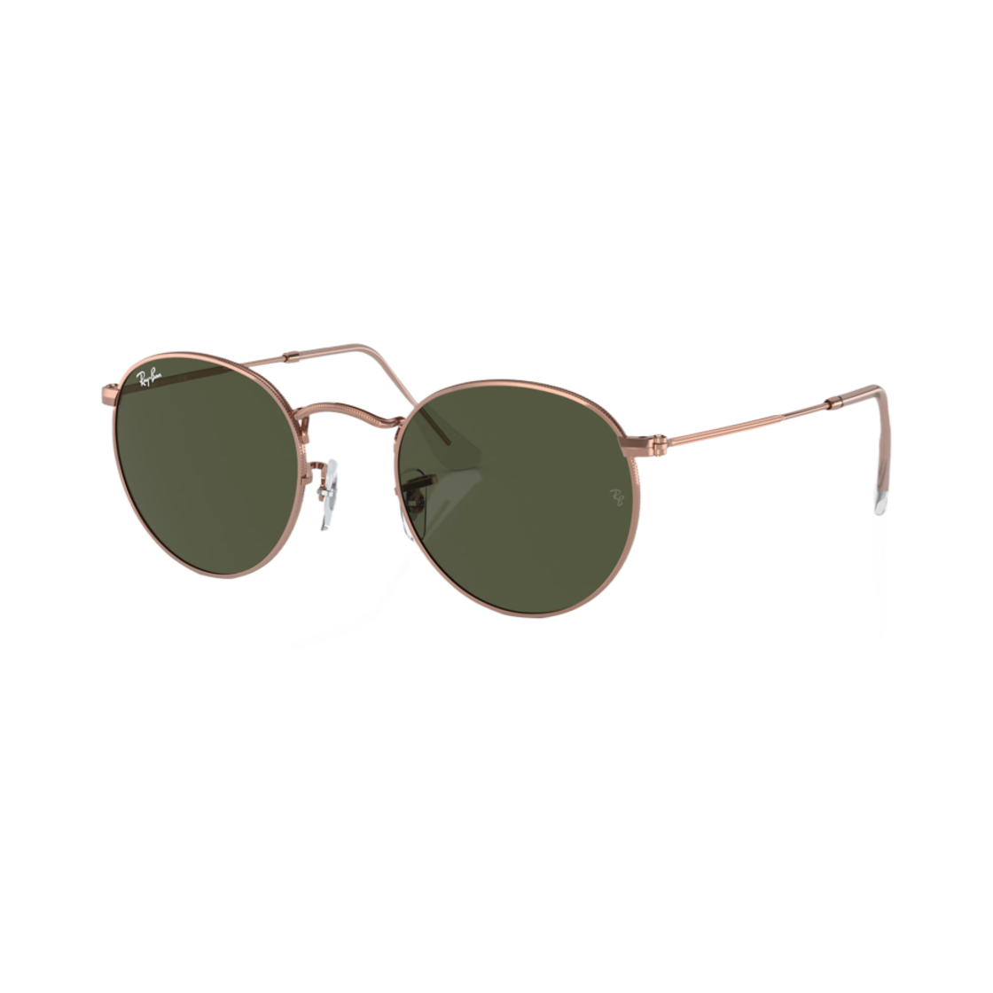 레이밴 라운드 메탈 폴리쉬드 로즈 골드 프레임 그린 클래식 렌즈(Ray-Ban Round Metal Polished Rose Gold Frame Green Classic Lenses) - 1