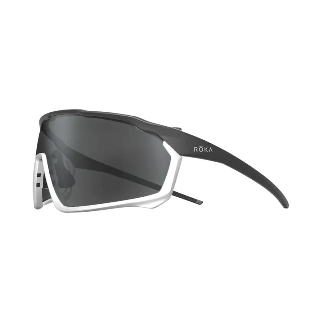 료카 CP-1X 매트 블랙 매트 실버 프레임 다크 카본 렌즈(Roka CP-1X Matte Black Matte Silver Frame Dark Carbon Lens) - 2
