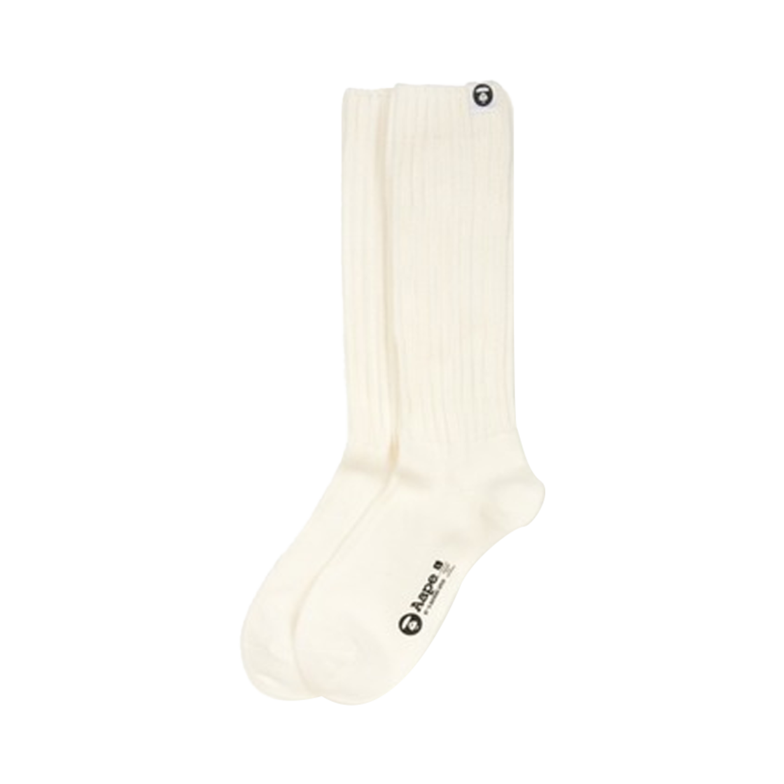 에이프 메인 삭스 아이보리 - 25SS(AAPE Main Socks Ivory - 25SS)
