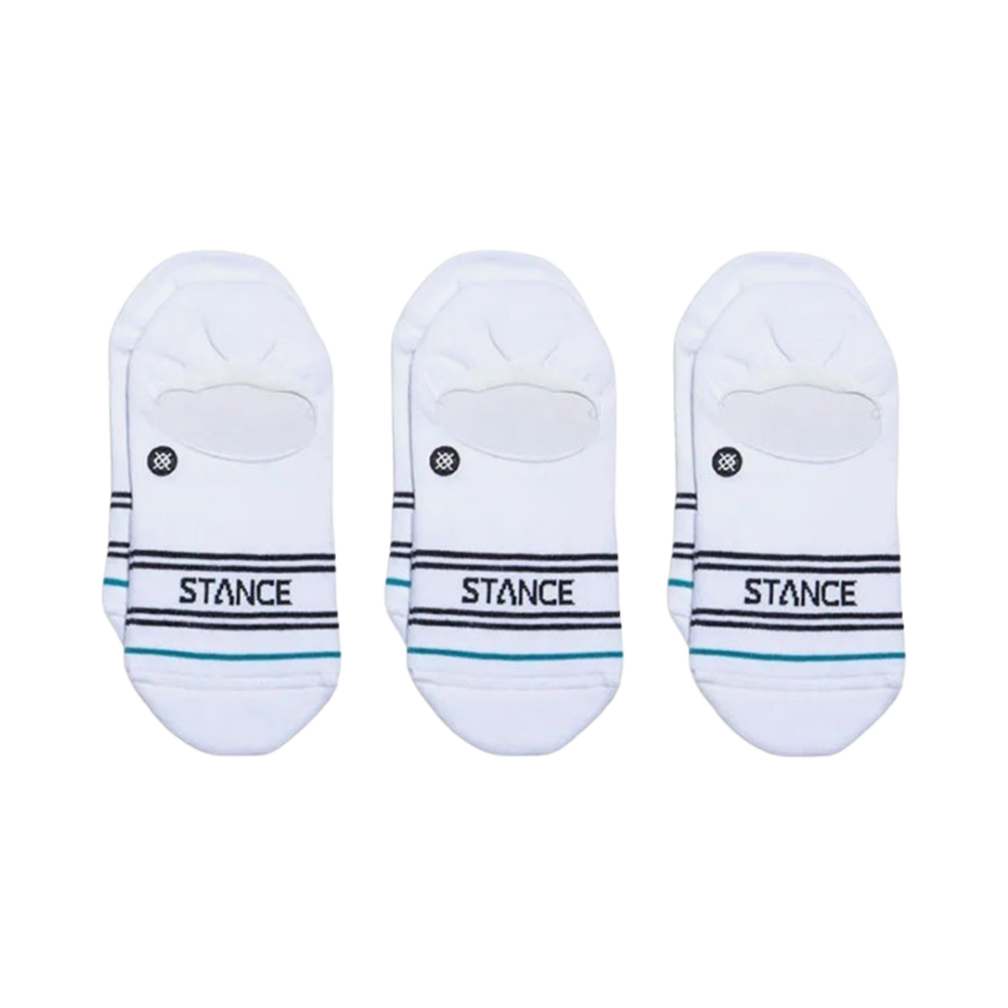 STC-A145D20SRO-WHT STANCE Basic 3 Pack No Show White