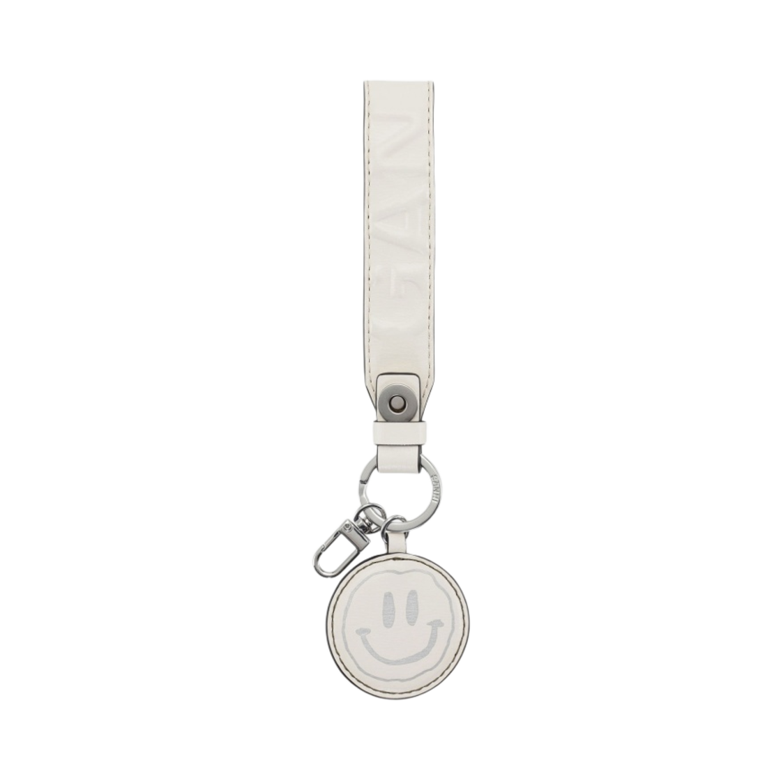 가니 배너 핸들 키체인 에그렛(Ganni Banner Handle Keychain Egret)