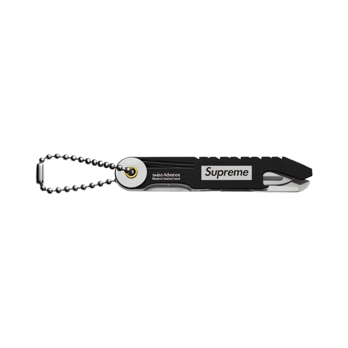 슈프림 x 스위스 어드밴스 크로노 N5 포켓 나이프 블랙 - 21FW(Supreme x Swiss Advance Crono N5 Pocket Knife Black - 21FW)