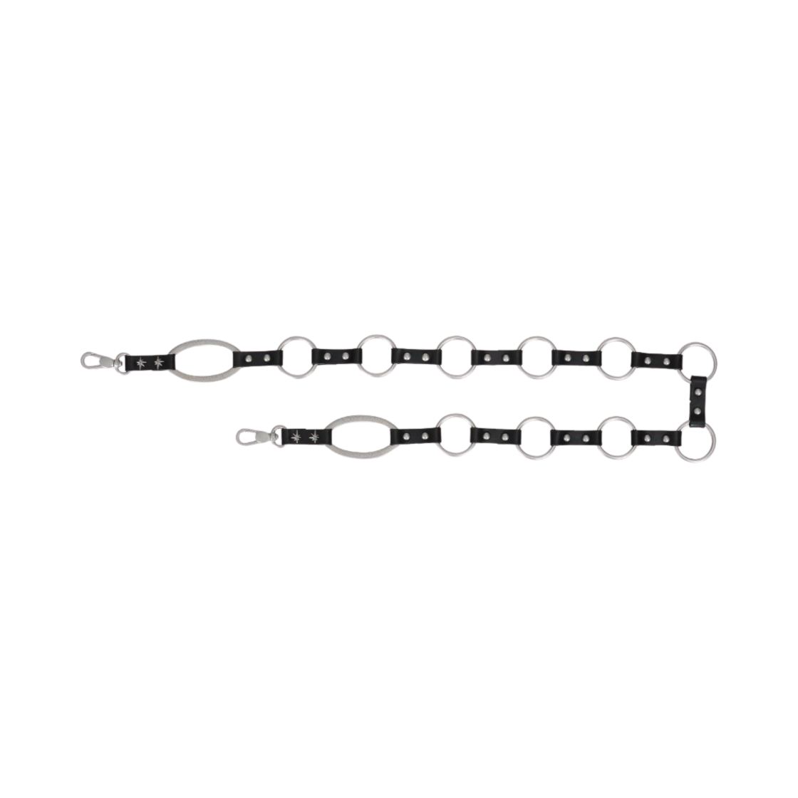베이컨트 아카이브 린가나 오링 체인 벨트 블랙(Vacant Archive Ringana O-Ring Chain Belt Black)