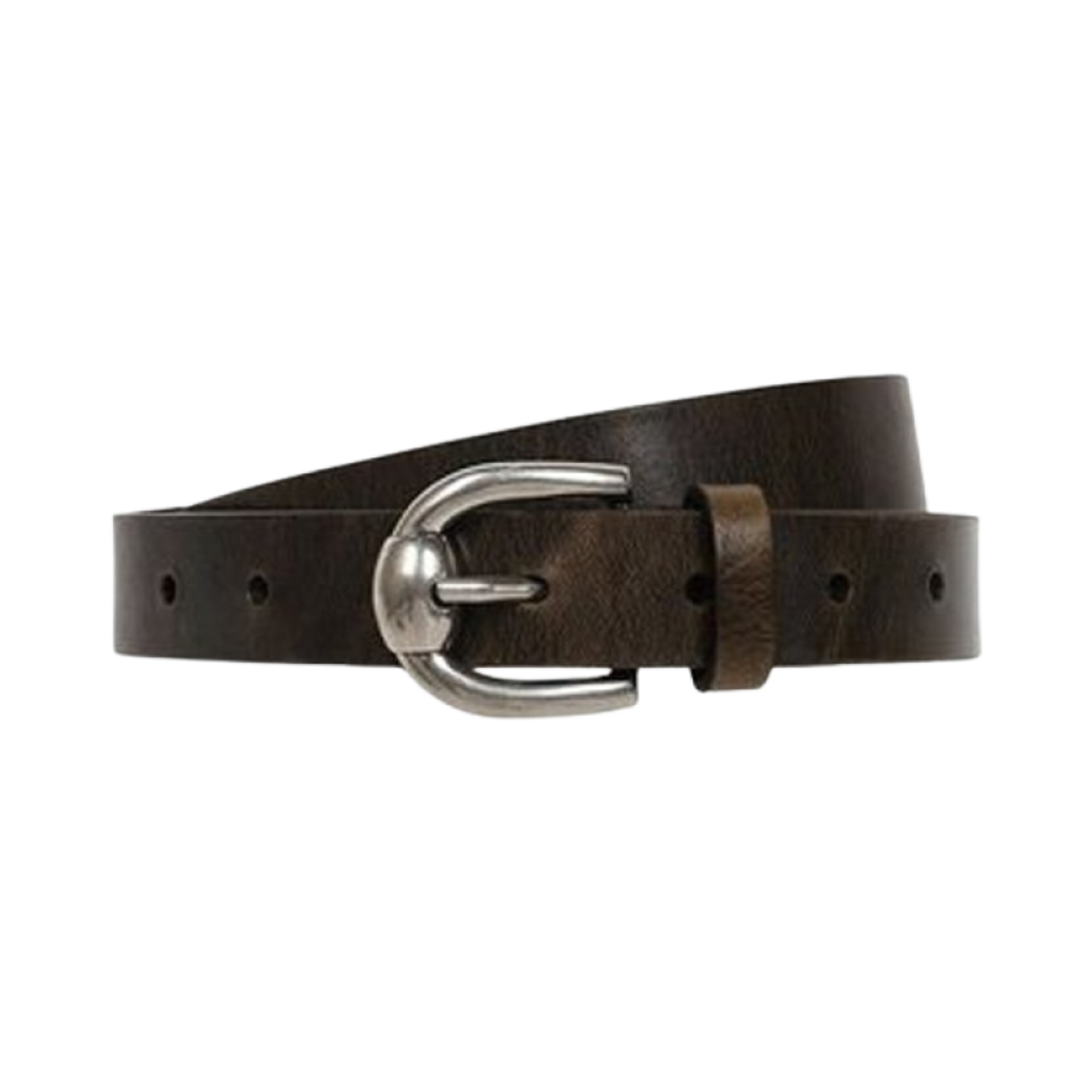 MAUDU265-C2824 Brunello Cucinelli Leather Belt Brown