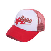 BAPE Sta Mesh Cap Red