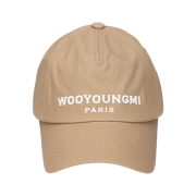 Wooyoungmi Embroidered Ball Cap Beige - 24SS