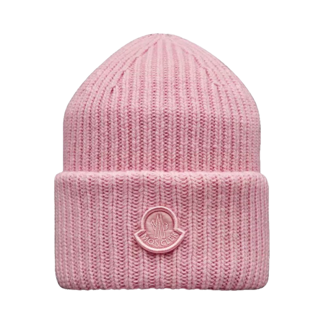 (W) 몽클레르 울 비니 핑크 - 23FW((W) Moncler Wool Beanie Pink - 23FW) - 1