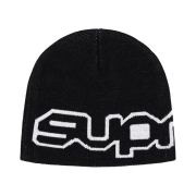 Supreme Wrap Logo Beanie Black - 21FW