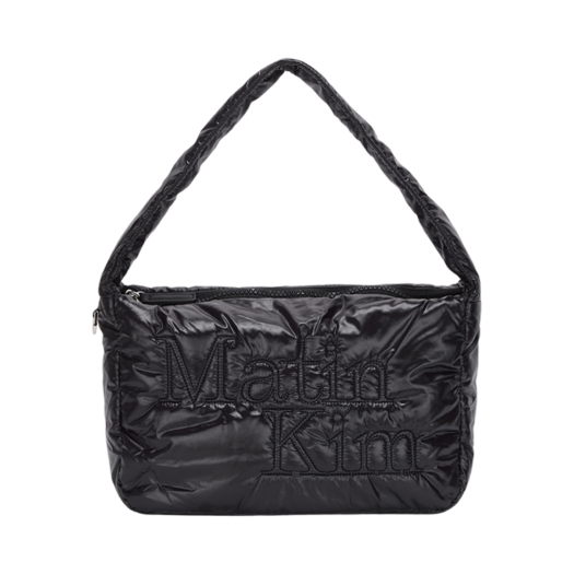 ハンドバッグ Matin Kim LOGO STITCH PADDING SQUARE BAG BUK632 MUSINSA | MATIN KIM LOGO STITCH PADDING SQUARE BAG IN BLACK