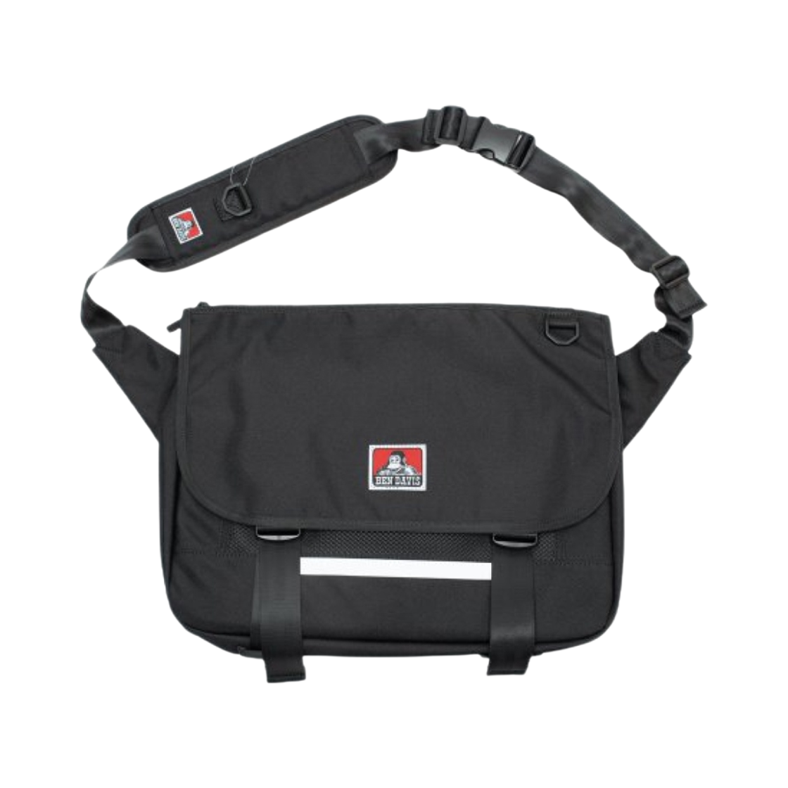 벤 데이비스 오리지널 빅 메신저백 블랙(Ben Davis Original Big Messenger Bag Black)