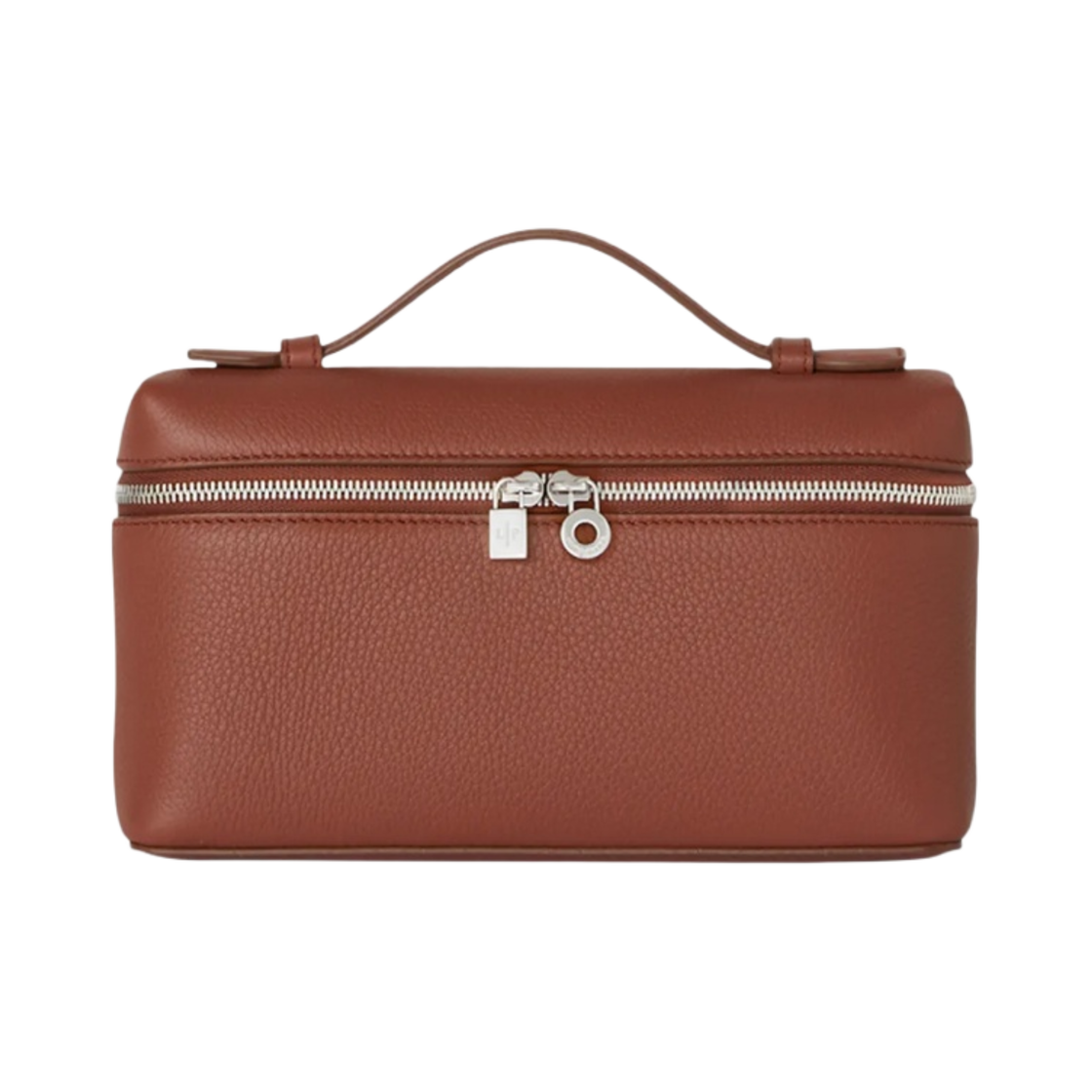 FAN4045-P500 (W) Loro Piana Extra Pocket Pouch L19 in Grained Calfskin Kummel